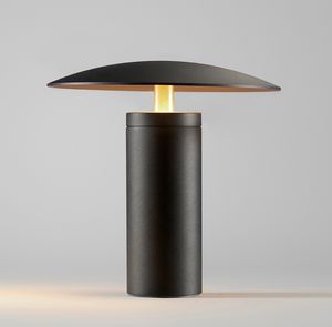 table lamp / contemporary / aluminum / adjustable
