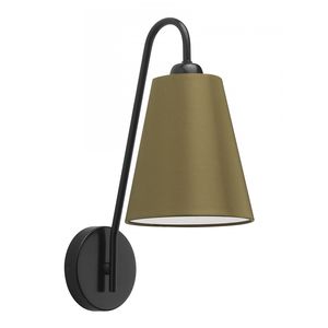contemporary wall light / metal / satin / LED
