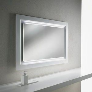 wall-mounted mirror