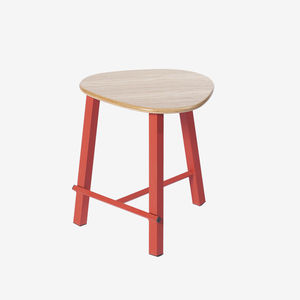 wooden task stool