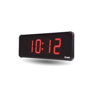 contemporary clocks / digital / wall-mounted / LED