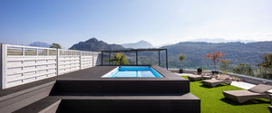 built-in swimming pool / stainless steel / for wellness center / outdoor