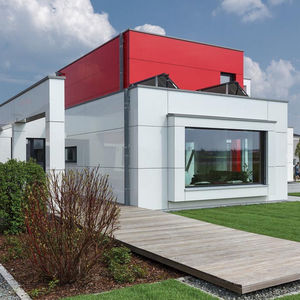 Cassette cladding - S3 CITYVILLA - ALUCOBOND - aluminum / composite ...