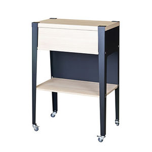 restaurant cabinet with casters