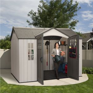 HDPE garden shed / contemporary / home / storage
