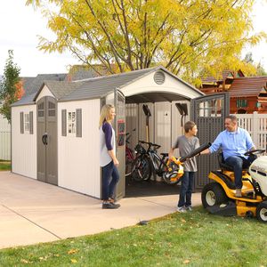 HDPE garden shed 1