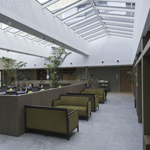 steel glass roof
