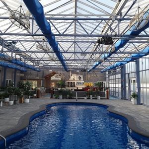 glass roof system