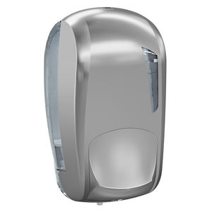 commercial soap dispenser / wall-mounted / plastic / manual