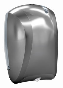 wall-mounted paper towel dispenser / in plastic