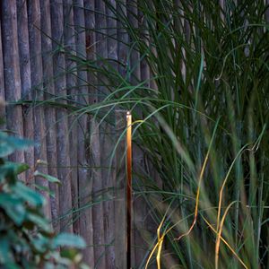 floor-mounted spotlight / garden / LED / round