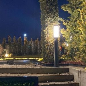 public space bollard light