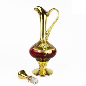 blown glass pitcher
