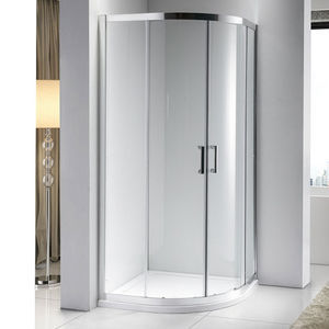 glass shower cubicle