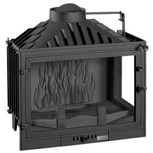 corner fireplace insert