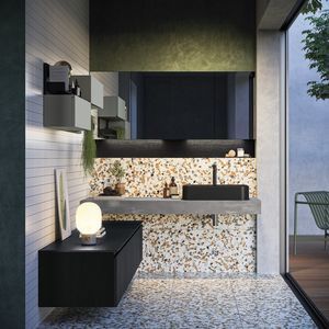 wall-hung washbasin cabinet