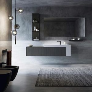 double washbasin cabinet