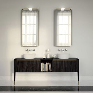 double washbasin cabinet