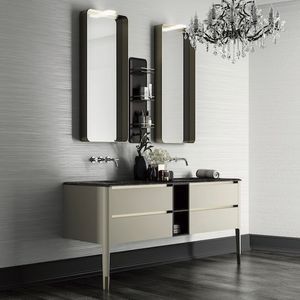 double washbasin cabinet