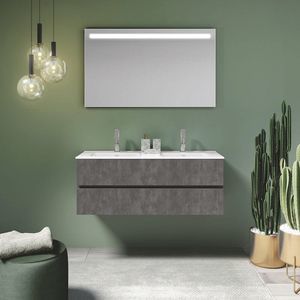 double washbasin cabinet