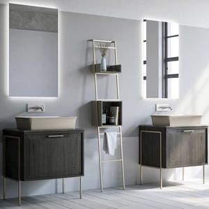 double washbasin cabinet