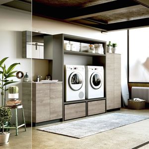laundry room cabinet
