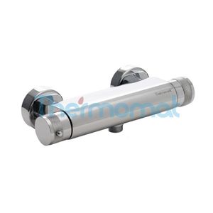 double-handle shower mixer tap