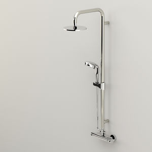 thermostatic shower column / commercial / with hand shower