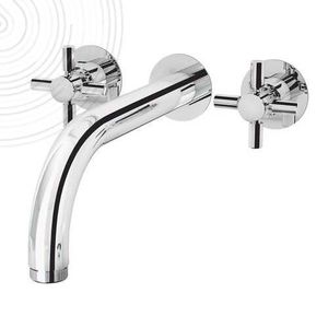 double-handle washbasin mixer tap