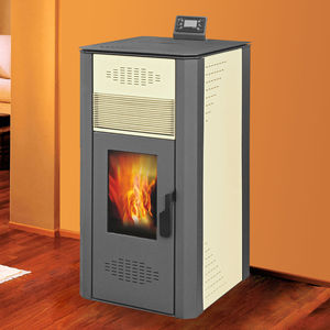 pellet heating stove