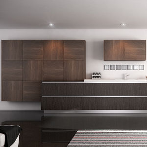 wooden kitchen cabinet