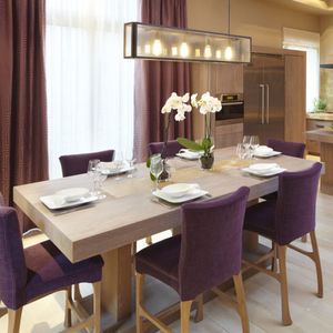 contemporary dining table
