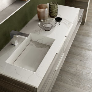 built-in washbasin