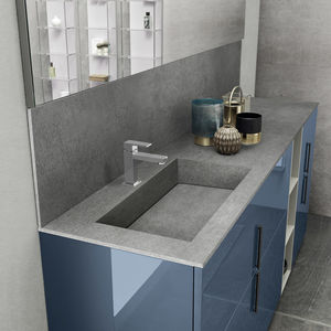 built-in washbasin