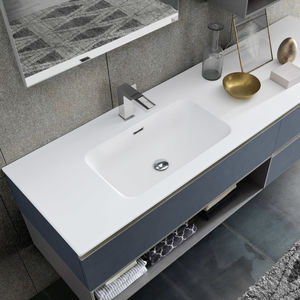 built-in washbasin