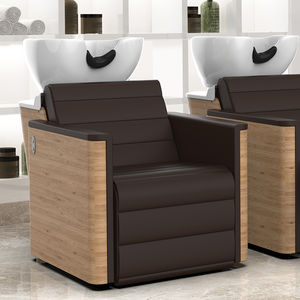 shampoo chair with footrest