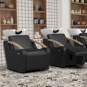 shampoo chair with footrest