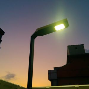 solar lamp post