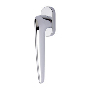 window handle / polished brass / contemporary / chrome