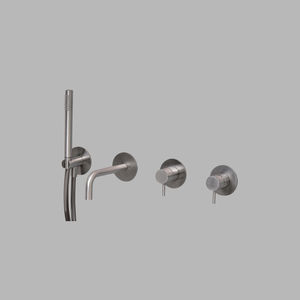 stainless steel bathtub mixer set 1