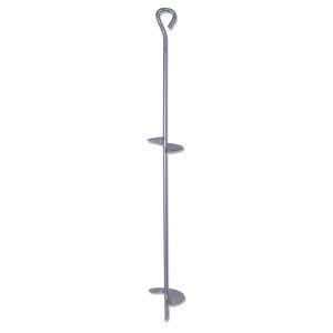 galvanised steel foundation screw 1