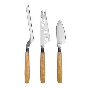 cheese knife with wooden handle 1