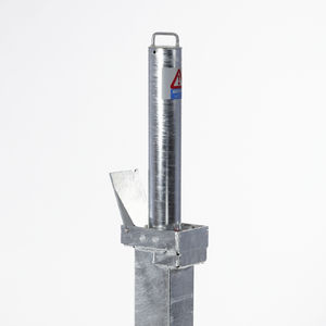 security bollard / access control / galvanized steel / stainless steel
