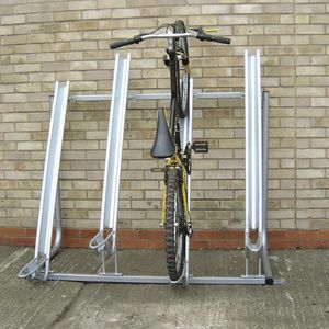 wall-mounted bike rack