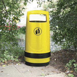 public trash can