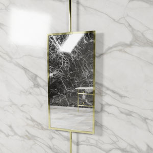 ceiling-mounted mirror
