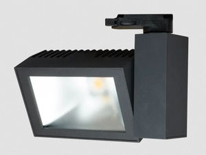 LED track light / rectangular / aluminum / commercial