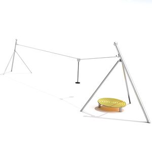 cable slide for playground