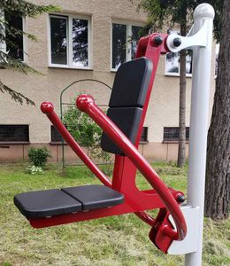 chest press weight training machine / outdoor