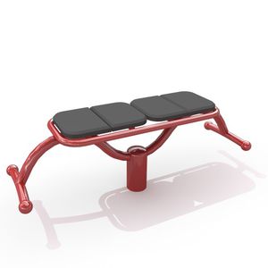 outdoor sit-up bench